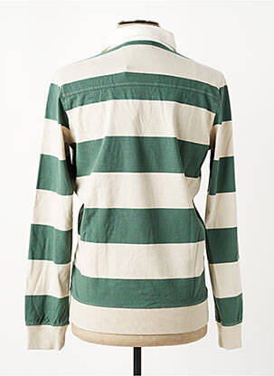 Polo manches longues manches longues vert GARCIA homme