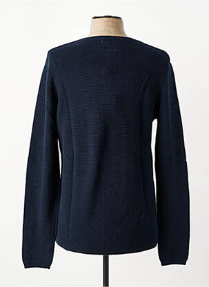 Pull col rond manches longues bleu GARCIA homme