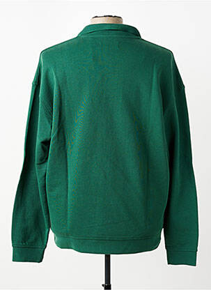 Polo manches longues manches longues vert TOM TAILOR homme