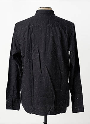 Chemise manches longues imprimé fantaisie noir JACK & JONES homme