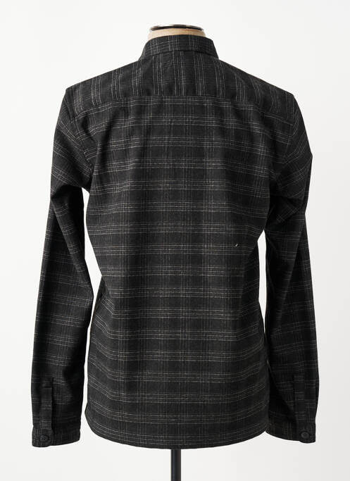 Veste casual fermeture boutonnée sur le devant noir TOM TAILOR homme