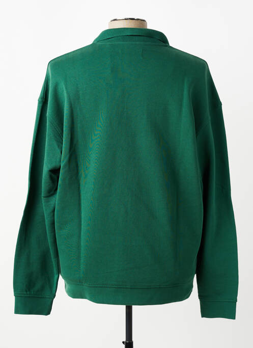 Polo manches longues manches longues vert TOM TAILOR homme