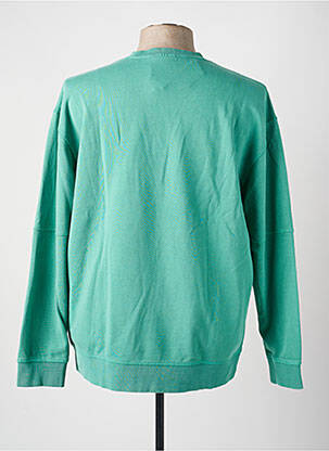 Sweat-shirt manches longues manches longues vert GARCIA homme