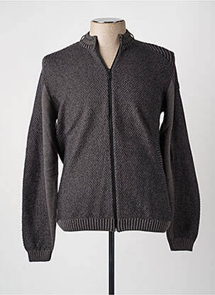 Gilet manches longues manches longues gris NO EXCESS homme