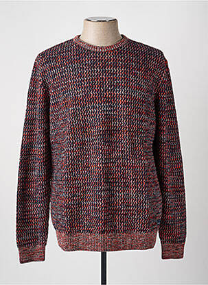 Pull stretch manches longues bleu GARCIA homme