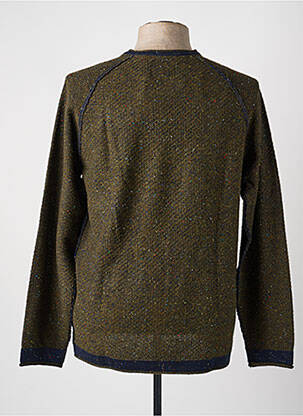 Pull col rond manches longues vert NO EXCESS homme