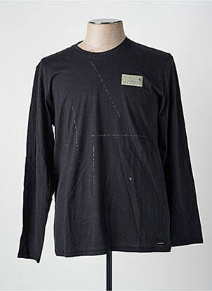 T-shirt coupe droite manches longues noir GARCIA homme
