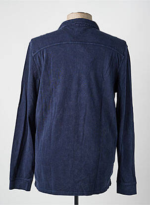 Polo manches longues manches longues bleu GARCIA homme