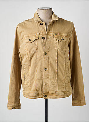 Veste casual fermeture boutonnée sur le devant beige GARCIA homme
