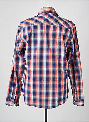 Chemise manches longues imprimé fantaisie bleu GARCIA homme