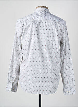 Chemise manches longues imprimé fantaisie gris GARCIA homme