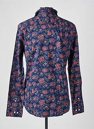 Chemise manches longues poches poitrine bleu JACK & JONES homme
