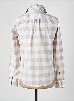 Chemise manches longues imprimé fantaisie beige GARCIA homme