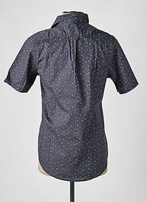 Chemise manches courtes imprimé fantaisie gris GARCIA homme