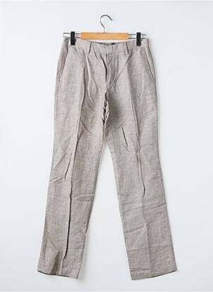 Pantalon chino fermeture zippée sous rabat avec crochet gris MEXX homme
