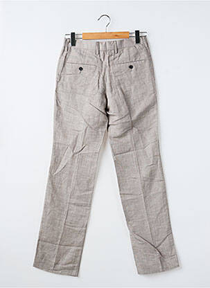 Pantalon chino fermeture zippée sous rabat avec crochet gris MEXX homme