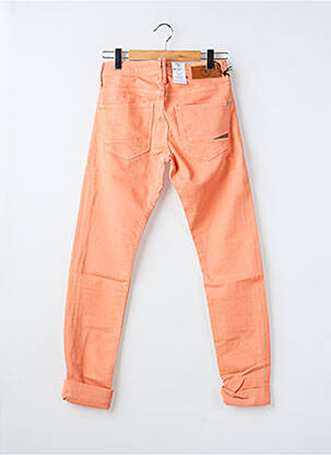 Pantalon droit poches orange LE TEMPS DES CERISES homme