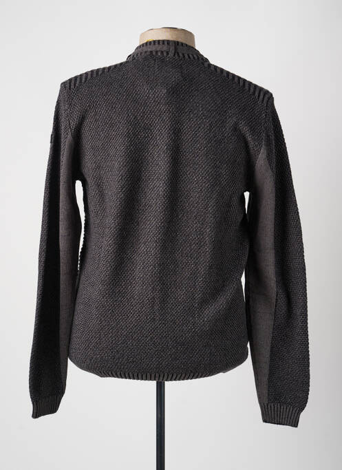 Gilet manches longues manches longues gris NO EXCESS homme