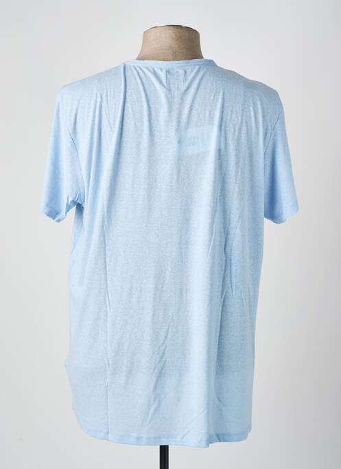 T-shirt coupe droite manches courtes bleu GARCIA homme