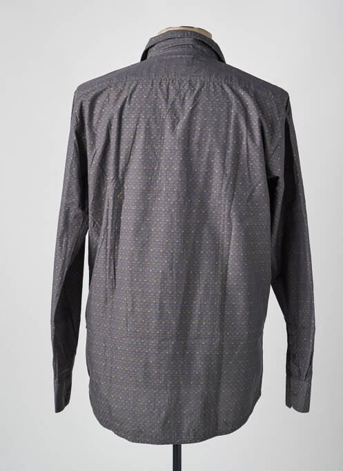 Chemise manches longues imprimé fantaisie gris MEN OF ALL NATION homme