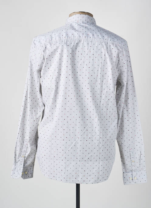 Chemise manches longues imprimé fantaisie gris GARCIA homme