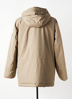 Parka manches longues a capuche beige HUGO BOSS homme