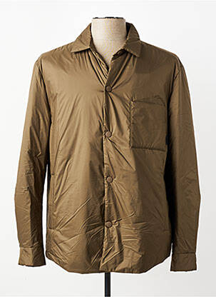 Veste casual fermeture boutonnée sur le devant marron HUGO BOSS homme