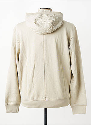 Veste casual resserrée sur le bas beige HUGO BOSS homme
