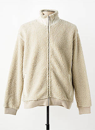 Veste casual resserrée sur le bas beige HUGO BOSS homme