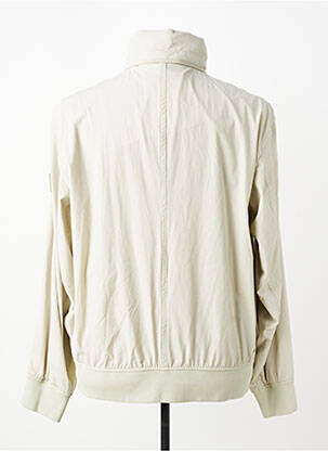 Veste casual coupe droite beige HUGO BOSS homme