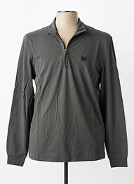 Polo manches longues manches longues gris C.P. COMPANY homme