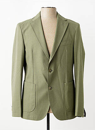 Blazer coupe cintrée vert HUGO BOSS homme