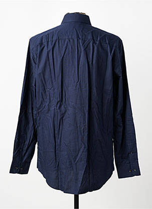 Chemise manches longues coupe droite bleu SELECTED homme