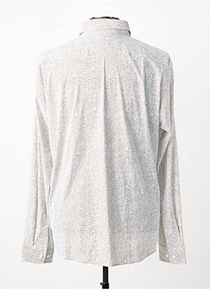 Chemise manches longues imprimé fantaisie blanc HUGO BOSS homme