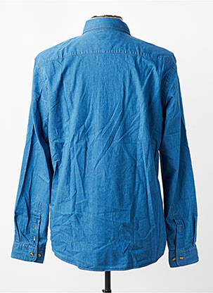 Chemise manches longues coupe cintrée bleu HUGO BOSS homme
