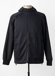Blouson capuche noir HUGO BOSS homme