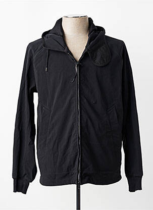 Blouson capuche noir C.P. COMPANY homme