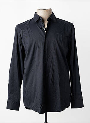 Chemise manches longues coupe cintrée noir HUGO BOSS homme