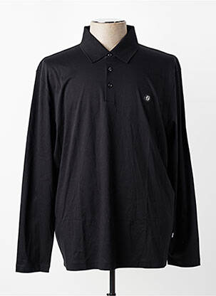 Polo manches longues manches longues noir HUGO BOSS homme