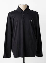 Polo manches longues manches longues noir HUGO BOSS homme