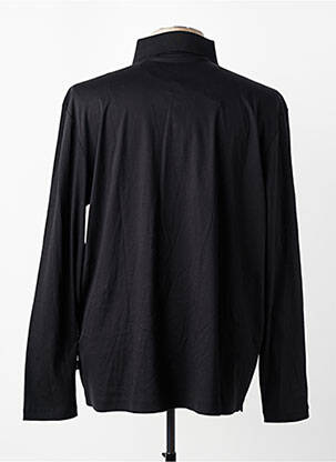 Polo manches longues manches longues noir HUGO BOSS homme