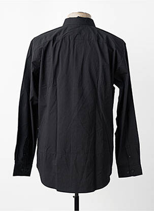 Chemise manches longues coupe droite noir SELECTED homme