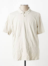 Polo coupe cintrée manches courtes beige HUGO BOSS homme