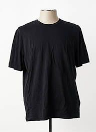 T-shirt stretch manches courtes noir FUSALP homme