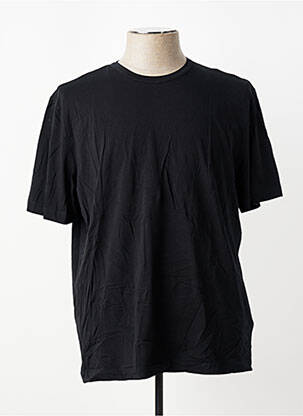 T-shirt stretch manches courtes noir FUSALP homme