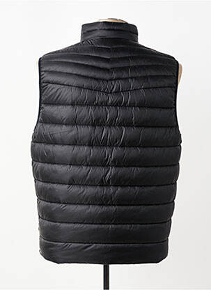 Doudoune fermeture zippée sur le devant sans capuche noir HUGO BOSS homme