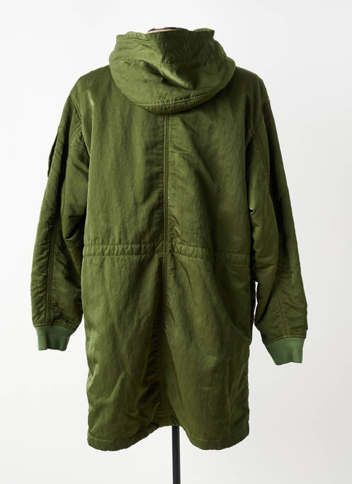 Parka manches longues a capuche vert C.P. COMPANY homme