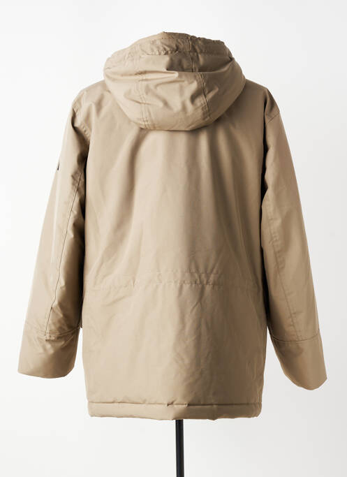 Parka manches longues a capuche beige HUGO BOSS homme