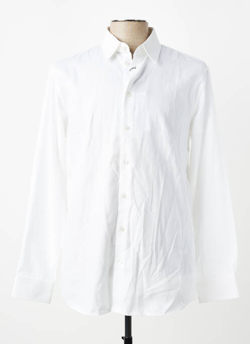 Chemise manches longues coupe cintrée blanc SELECTED homme