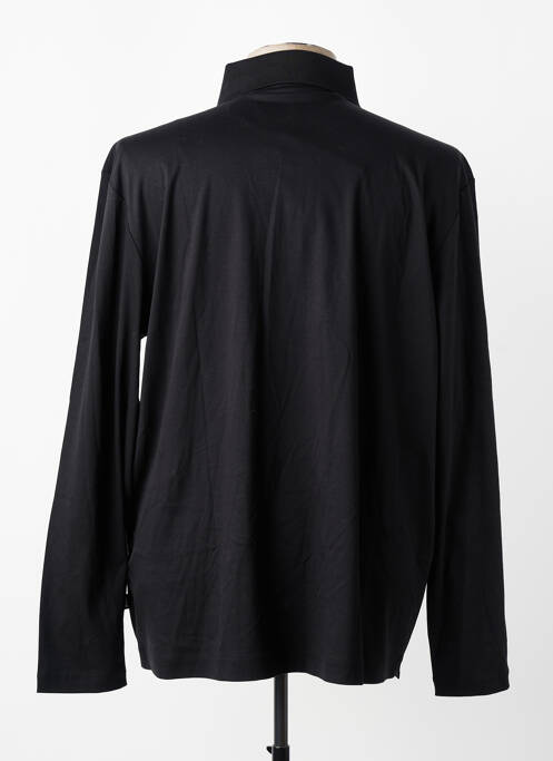 Polo manches longues manches longues noir HUGO BOSS homme